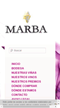 Mobile Screenshot of bodegasmarba.com