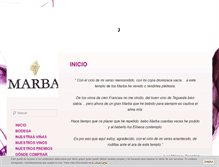 Tablet Screenshot of bodegasmarba.com
